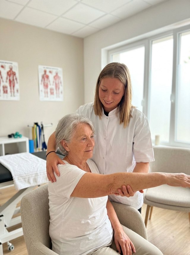 Ostéopathe pour senior à Biganos — traitement de physiothérapie senior par Charlotte Nayet