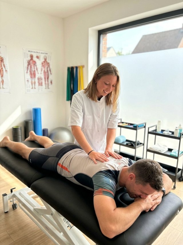 Ostéopathe du sport à Biganos — traitement de physiothérapie du sportif par Charlotte Nayet